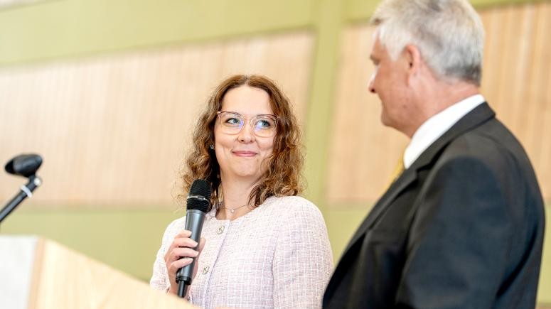 BM Jox mit GR Mitglied Reichl